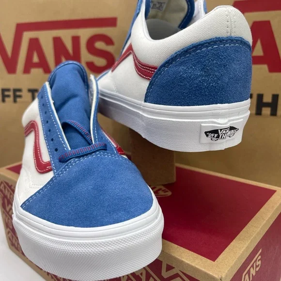 Vans Men’s Old Skool (SportPop) Vallartabl/Red SneakersVN0A38G19XG1